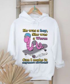 He Was A Boy She Was A Girl Can I Make It Anymore Obvious Shirt