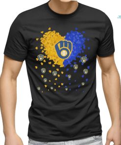 Hearts Love Milwaukee Brewers 2023 Shirt