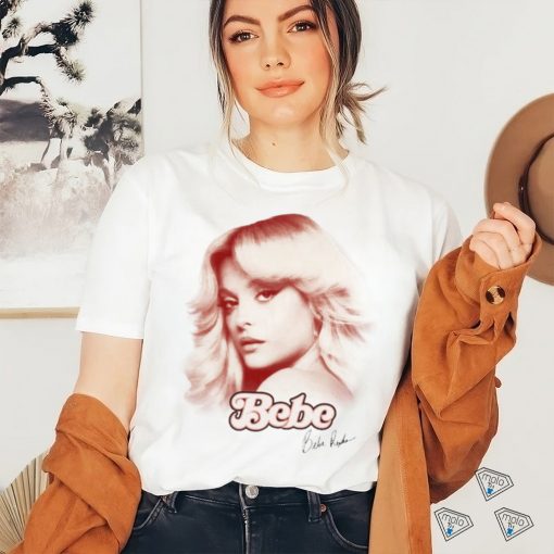 Hello merch bebe rexha bebe signature portrait shirt