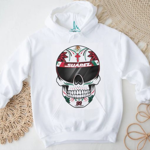 Helmet Visor Skull t shirt