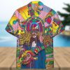 Hippie Pineapple Aloha 3D Funny Hawaiian Shirt