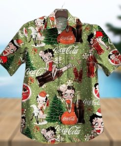 Hot Betty Boop Coca Cola Funny Hawaiian Shirt