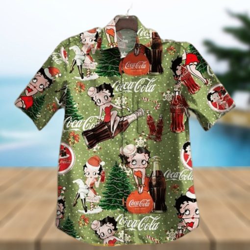 Hot Betty Boop Coca Cola Funny Hawaiian Shirt