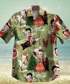 Hot Betty Boop Coca Cola Funny Hawaiian Shirt