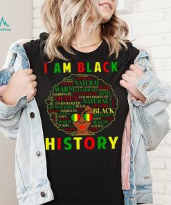 I Am Black History Black Women African American Juneteenth T Shirt