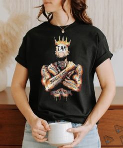 I Am Black Man King Powerful Black Dad African American Black History Month Shirt