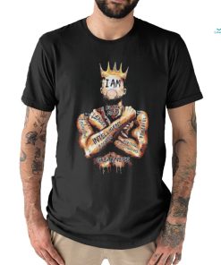 I Am Black Man King Powerful Black Dad African American Black History Month Shirt