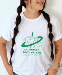 I Heart Eco Friendly Death Options Long Sleeve T Shirt