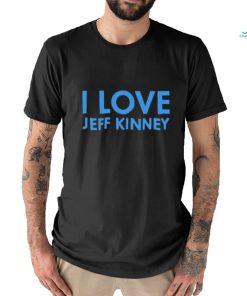 I Love Jeff Kinney T Shirt