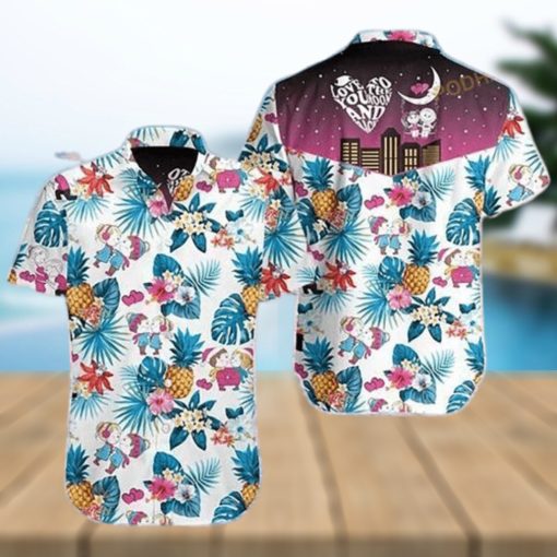 I Love You Funny Hawaiian Shirt, Tropical Shirt For Men