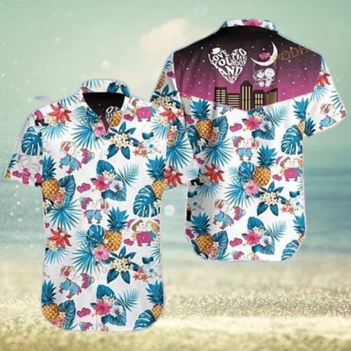 I Love You Funny Hawaiian Shirt, Tropical Shirt For Men