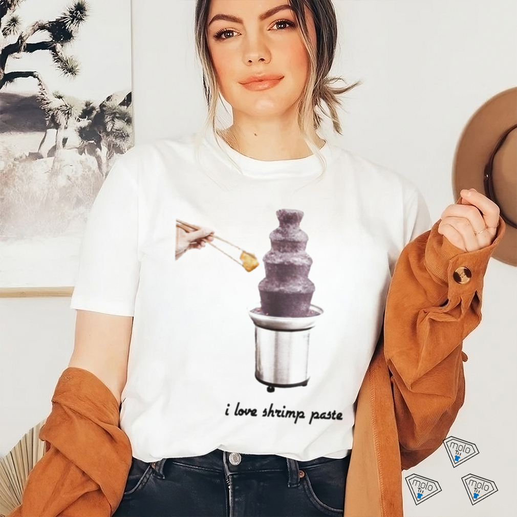 I love Shrimp Paste photo shirt I love Shrimp Paste photo shirt