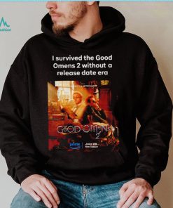 I survived the Good Omens 2 without a release date era Good Omens 2 poster shirt