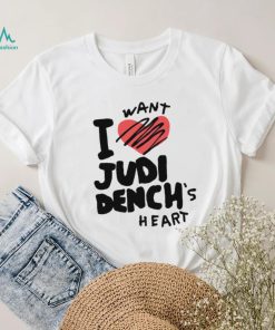 I want Judi Dench’s heart art shirt