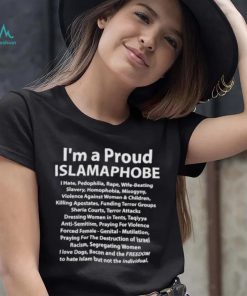I’m A Proud Islamaphobe shirt