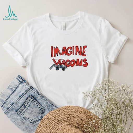 Imagine Wagons car art shirt