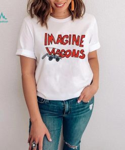 Imagine Wagons car art shirt