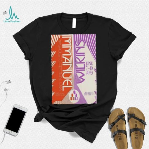 Immanuel Wilkins Quartet Spoleto Festival Usa June 7 10 2023 Poster shirt, hoodie, tank top, sweater and long sleeve t shirt