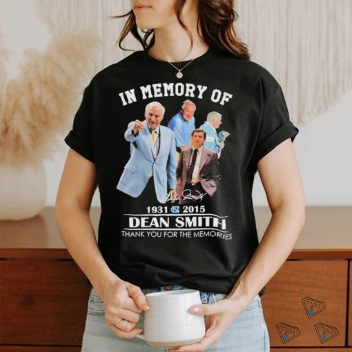 In Memory Of 1931 – 2015 Dean Smith Thank You For The Memories T Shirt