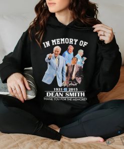 In Memory Of 1931 – 2015 Dean Smith Thank You For The Memories T Shirt