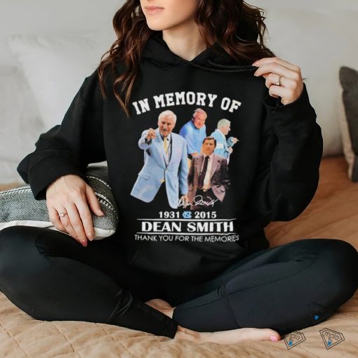 In Memory Of 1931 – 2015 Dean Smith Thank You For The Memories T Shirt