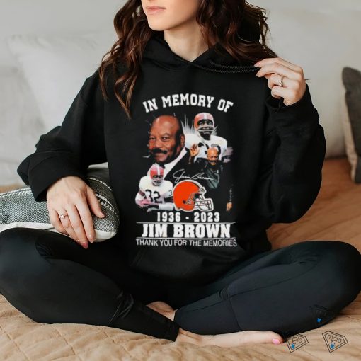 In Memory Of 1936 – 2023 Jim Brown Thank You For The Memories T Shirt