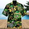 Titanic White And Pink Flowers Aloha 3D Hawaiian Shirt Gift For Men And Women