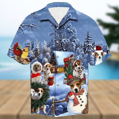 Jack Russell Christmas Hawaiian Shirt