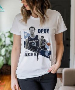 Jaren Jackson Jr. Memphis Grizzlies 2023 NBA Defensive Player of the Year Reverse Shirt