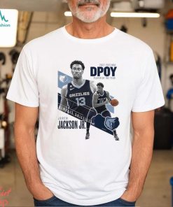 Jaren Jackson Jr. Memphis Grizzlies 2023 NBA Defensive Player of the Year Reverse Shirt