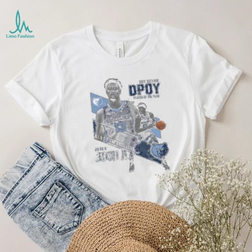 Jaren Jackson Jr. Memphis Grizzlies 2023 Nba Defensive Player Of The Year Reverse shirt