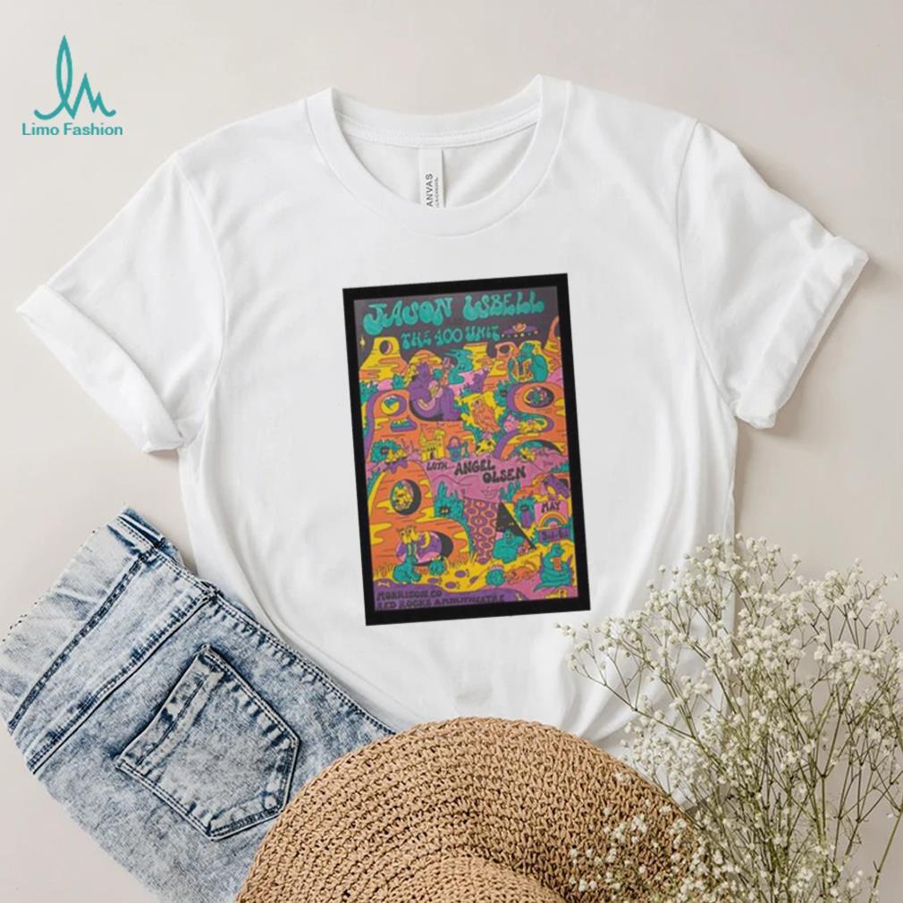 Jason Isbell And The 400 Unit Morrison, Co Red Rocks May 3 4, 2023 Poster Sweatshirt Jason Isbell And The 400 Unit Morrison, Co Red Rocks May 3 4, 2023 Poster Sweatshirt