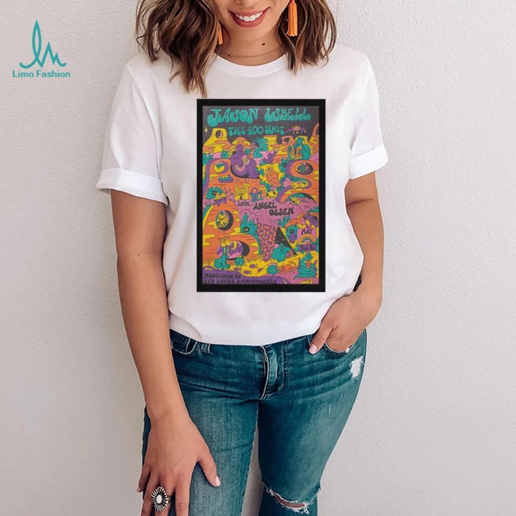 Jason Isbell And The 400 Unit Morrison, Co Red Rocks May 3 4, 2023 Poster Sweatshirt Jason Isbell And The 400 Unit Morrison, Co Red Rocks May 3 4, 2023 Poster Sweatshirt
