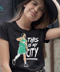 Jayson Tatum Cartoon This Is My City 2023 Shirt