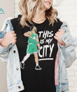 Jayson Tatum Cartoon This Is My City 2023 Shirt