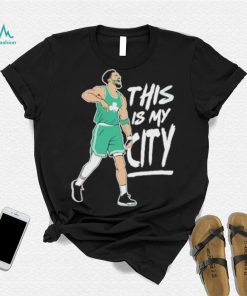 Jayson Tatum Cartoon This Is My City 2023 Shirt