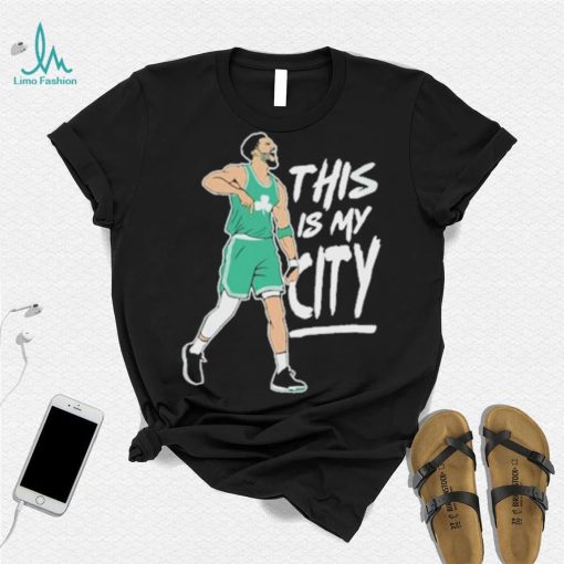 Jayson Tatum Cartoon This Is My City 2023 Shirt