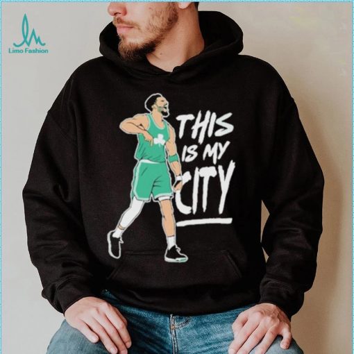 Jayson Tatum Cartoon This Is My City 2023 Shirt