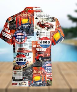 Jeep Collage Hawaiian Shirt