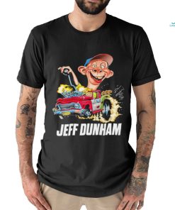 Jeff Dunham racing Bubba J Hot Rod pick up truck cartoon shirt