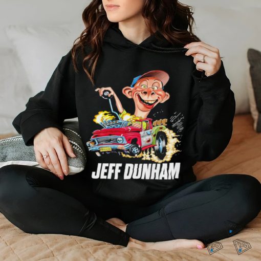 Jeff Dunham racing Bubba J Hot Rod pick up truck cartoon shirt