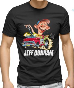 Jeff Dunham racing Bubba J Hot Rod pick up truck cartoon shirt