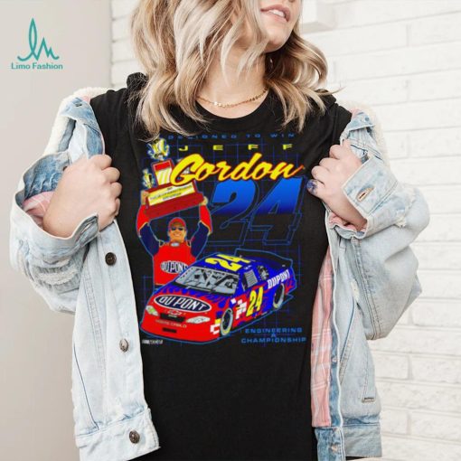 Jeff Gordon Hendrick Motorsports Team Collection Legends Trophy Engineering A Championship shirt