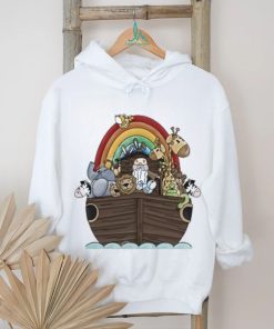 Jeff Roush Noah's Ark And Rainbow Infant Hooded Sweatshirt