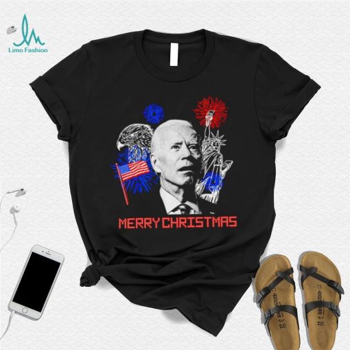 Joe Biden Merry Christmas 4th of July 2023 shirt