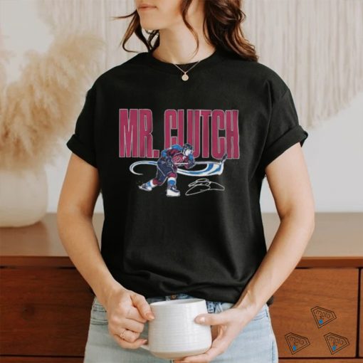 Joe Sakic Mr Clutch T shirt