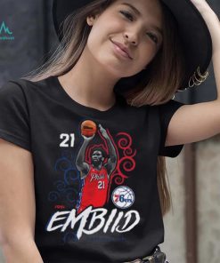 Joel Embiid Philadelphia 76Ers Fanatics Branded Competitor shirt