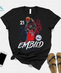 Joel Embiid Philadelphia 76Ers Fanatics Branded Competitor shirt