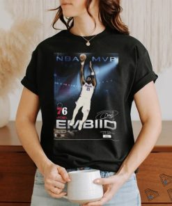 Joel Embiid Philadelphia 76ers 2023 NBA Playoffs MVP Shirt