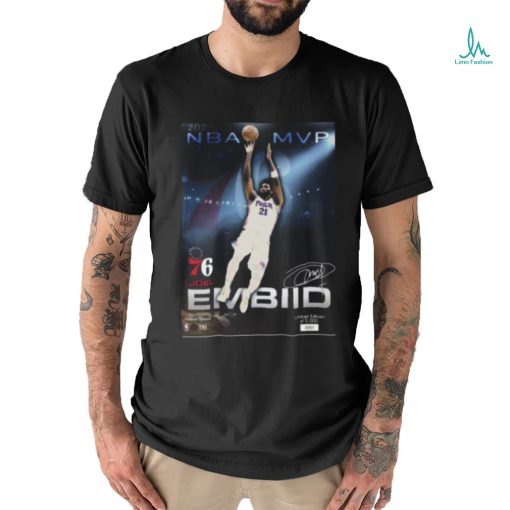 Joel Embiid Philadelphia 76ers 2023 NBA Playoffs MVP Shirt